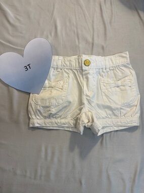 Gymboree White Shorts Relaxed Fit